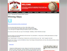 Tablet Screenshot of baseballvisionprogram.com